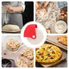 Bakningsverktyg PASIRY HJULKUTER PORTABLE PIZZA LATTICE PIE DECED KNICIE CAKE CAKE ROLLER SCISSOR TOOL