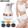 Massera nackkudde Electric Body Shaping Massage Handhållen vibration Viktminskning Fett Maskin Anti fettmassa och form 231115