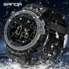 Armbanduhr Sanda Luxury Fashion G Style Männer Sportwache wasserdichte militärische Display Uhr Mann Uhren LED Digital Reloj Hombre