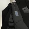 جديد الخريف الشتاء PD رجال الرجال بليزرز سترة الصدر مخصص أجهزة دبوس بدلة القطن الأعمال التجارية عارضة الأزياء الخارجية معطف رجل {الفئة}