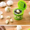 Meat Poultry Tools Multi functional plastic garlic mud press slicer dicing storage kitchen convenient vegetable gadget 231116