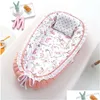 Baby Cribs Playpen Travel Nest Portable Bed Cradle Nowonarodzone łóżeczko dla dzieci Bassinet203c Drop dostarczenie Poślizgów macierzyństwa Dhwji
