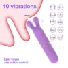 Volwassen Speelgoed Mini Konijnenvibrator voor Vrouwen Vibrerende Ei Bullet Clitoris Stimulator Vagina G-Spot Vibrator Vrouwelijke Masturbator Volwassen Goederen 231030