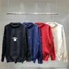 2023 Men's Warm Sweater Winter Designer Brand Clothing Pare's Cashmere Pullover Classic Casual Warm Bekväm lös kappa topp mångsidig gatekläder