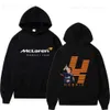 Sudaderas con capucha para hombre Sudaderas con capucha para hombre F1 McLaren Team Racing Fans Invierno Fórmula Uno Racer Lando Norris Sudadera con capucha Equipo Hombres / Mujeres Sudaderas con capucha de gran tamaño Ropa T221114