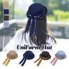 Berretti Lolita Jk Cappello con fiocco uniforme Bambini Donna Dolce Streamer Marinaio Giappone Kawaii Bowknot Simpatico berretto pittore