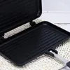 Pans Double Sided Sandwich Pan Non-Stick Grill Frying For Bread Toast Breakfast Pancake Cheese Panini Waffle Maker