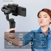 Estabilizadores S5 3-Axis Gimbal Estabilizador de mano Teléfono celular Acción Cámara Titular Anti Shake Video Record Smartphone Gimbal para teléfono Q231116