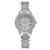 Wristwatches Wrist Ornament Perfect Gift Luxury Women Rhinestone Bracelet Watch For Dating