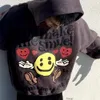 Sweatshirts Erkek Kadın Tasarımcı Hoodies Moda Sokak Giyim CPM Cho High Street Sınırlı Sınırlı Yüz Mektubu Köpük 3D Baskı Autumn -Winter Gevşek Kadife Kapüşonlu Te Sweate