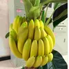 Décoration de fête 5 Pcs Réaliste Simulation Fruits Plantes Artificielles Faux Plastique Banane Jaune Décor Arbre Fruit