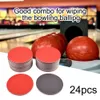 Bowling 24 stks Schuurpapier Cleaner Schuurpads Resurfacing Polijsten Kit Bal CleanerKit Professionele Benodigdheden 231115