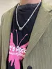 Mężczyźni Choker luksusowe naszyjniki kobiety naszyjniki mody projektant biżuterii dla kobiet marki łańcuch logo swetra logo