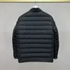 Herren-Daunenparkas Herbst und Winter für Herren, Stehkragen, Daunenjacke, Y2K-Freizeitjacke, große Tasche, Lokomotiv-Stil, einfarbig, warmer Bewegungsmantel 231115