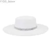 Chapeaux larges bord Chapeaux seau Chapeau femme chapeaux pour hommes britannique meilleur hommes panama jazz domo chapeau livraison gratuite luxe femme fedora mode élégant large bord chapeau YQ231116