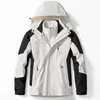 Men's Jackets Outdoor Waterproof Suits Men's Women's Two-pieces Sets 3 in 1 Thick Warm Coats Camping Windbreaker Winter Coat Hiking Windproof 231116