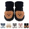 First Walkers Baby Winter Shoes Floor Thickened In Autumn And Children Cartoon Dispensing Snow Boots 612 Months Infant Boys