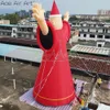 Door to Door Giant Inflatable Santa Claus Xmas Carnival Elderly Outdoor Promotion or Decorated Christmas Model for Holidays