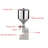 5-50 ML Adjustable Manual Liquid Filling Machine 10L Commercial Liquid Dispenser for Paste Cosmetic Oil Cream Jar Shampoo