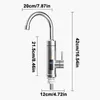 Kitchen Faucets Water Heater Faucet 360 Rotatable Instant Heat Electric Tap Sink Parts For Bathroom Washbasin Bathtubs