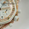 AP Swiss Luxury Watch Royal Oak Offshore 26092ok.zz.d010ca.01 Automatiska maskiner 18K Rose Gold Diamond Luxury