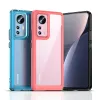 Clear akrylowa obudowa telefoniczna dla Xiaomi Mi 12 Pro 12x Candy Color TPU Bumper Rugged Protective Back Cover Shell