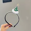 Haarschmuck Weihnachtsmann Schleife Tuch Schneeflocke Geweih Stirnband Koreanische Weihnachtsmütze Haarnadel Glow Kinder Clip