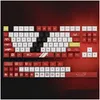 Claviers 137 touches/ensemble Xda profil Bloodsport rouge Keycaps pour clavier de jeu mécanique Mx commutateurs bricolage personnalisé anglais Pbt clé Cap Dr Dhp8D