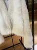 FF womens fox fur Mink fur coat geniune leather jacket luxury gift real fur coat women outerwear coats womens fur