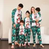 Family Matching Outfits Cartoon Character Printing Christmas Family Pajamas Holiday Baby Boys and Girls Clothing Family Matching Set Cute Christmas 231116