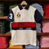 Męskie koszule Polos Designer luksusowy moda kolorowa haft s-6xl męskie koszule z krótkim rękawem
