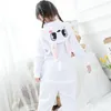 Pajamas Winter Flannel Soft Warm Rabbit Kigurumi Pajamas Hooded Animal Cartoon Boys Pyjamas Onesie Pijamas for Girls Kids Sleepwear 231115