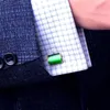 Gemelli KFLK Gemelli per camicia gioielli per uomo Marca Verde Gemelli Bottone all'ingrosso Alta qualità Matrimonio di lusso Color oro Ospiti 231115