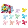 Accessoires pour cheveux 50 pièces/boîte, Mini Clips pour enfants, pince à cheveux en métal, couleur unie, épingles à cheveux pour bébés, Barrettes colorées