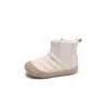 Laarzen 2024 baby jongens winterlaarzen meisjes snowboots warme pluche katoenen kinderschoenen antislip casual kinderschoenen babyschoenen 231115