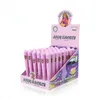 Raucherzubehör Lady Hornet Pink Plastic Herb Blättchen Maker Manuelle Tabakrolle Cone Joint Tubes mit Doob Tube Cigarette Rolling Storage Tool