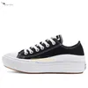 Clássico Conversity Sneaker Homens Mulheres Sapatos Sapatos de Lona Sneaker Grosso Bottom Plataforma Sapatos Designer Preto Branco Run Star Motion Sapatos EUR35-44 26