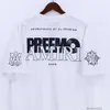 Projektant Fashion Clothing Luksusowe koszulki Tshirty Amires Trendy Logo Record Drukuj Hip Hop Spring/Summer Loose Lose Men's Damskie T-shirt