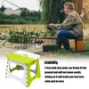 Camp Furniture Klappbarer Angelstuhl, Fuß-Duschhocker mit Griff, tragbar, Feldskizze für Rasen, Outdoor, Camping, Strandaktivitäten