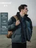 Parkas de plumón para hombre SIMWOOD 2023 Invierno Nuevo 90% Abrigos de plumón de pato blanco Hombres de gran tamaño Repelente al agua Chaquetas acolchadas al aire libre Tallas grandes Parkas J231116