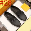 36MODEL Mode Hommes Chaussures En Cuir Véritable De Luxe Italien Doux Designer Hommes Mocassins Chaussures Mocassins À La Main Hommes Respirant Slip on Bateau Chaussures Grande Taille 38-47