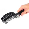 Gros Bend Peigne À Cheveux Brosse Anti-statique Courbe Vent Peigne À Cheveux Masseur Brosse À Cheveux Salon De Coiffure Outil Salon De Coiffure Coiffure