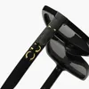 Projektant Gu yn co marka dużych okularów przeciwsłonecznych Mężczyzn Mężczyzny Women Kieliszki spolaryzowana moda Summer UV Proof Channel Kanał przeciwsłoneczny