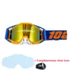 Skibrillen Motocross Racing Goggles106% Crossbrillen Brillen MX Off Road Masque Helmen Goggles Ski Sport Gafas voor motorfiets vuil 231116