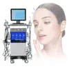 14 en 1 Máquina hidrofacial Microdermabrasión de agua Opciones de belleza Equipo facial de oxgen facial ultrasónico