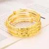 Bangle Dubai For Women Bangles Africa Ball Jewelry Gold Color Bangjangebracelet Ethiopische bruiloft bruid