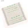 Cotton Swab 25 pièces/sac coton-tige jetable cosmétiques maquillage Permanent santé médical oreille bijoux bâtons propres bourgeons pointe Cotton Head SwabL231116