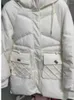 Damskie okopa płaszcza ubrania chlebowe bawełniane zima wersja średniej długości Dodaj grubość damskiej odzieży damskiej topy parki