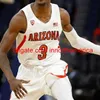 Maglia da basket personalizzata 2021 College Arizona Wildcats Steve Kerr Chase Jeter Ira Lee Devonaire Doutrive Zeke Nnaji Nico Mannion Josh Green