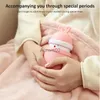 Space Heaters 6000mAh Cartoon Hand Warmer Mini Portable USB Rechargeable Hand Warmer 3 Level Heating Night Light with Hand String Winter Home YQ231116